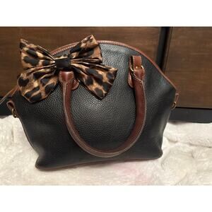 Coach Large Pebbled Leather Satchel / Carryall